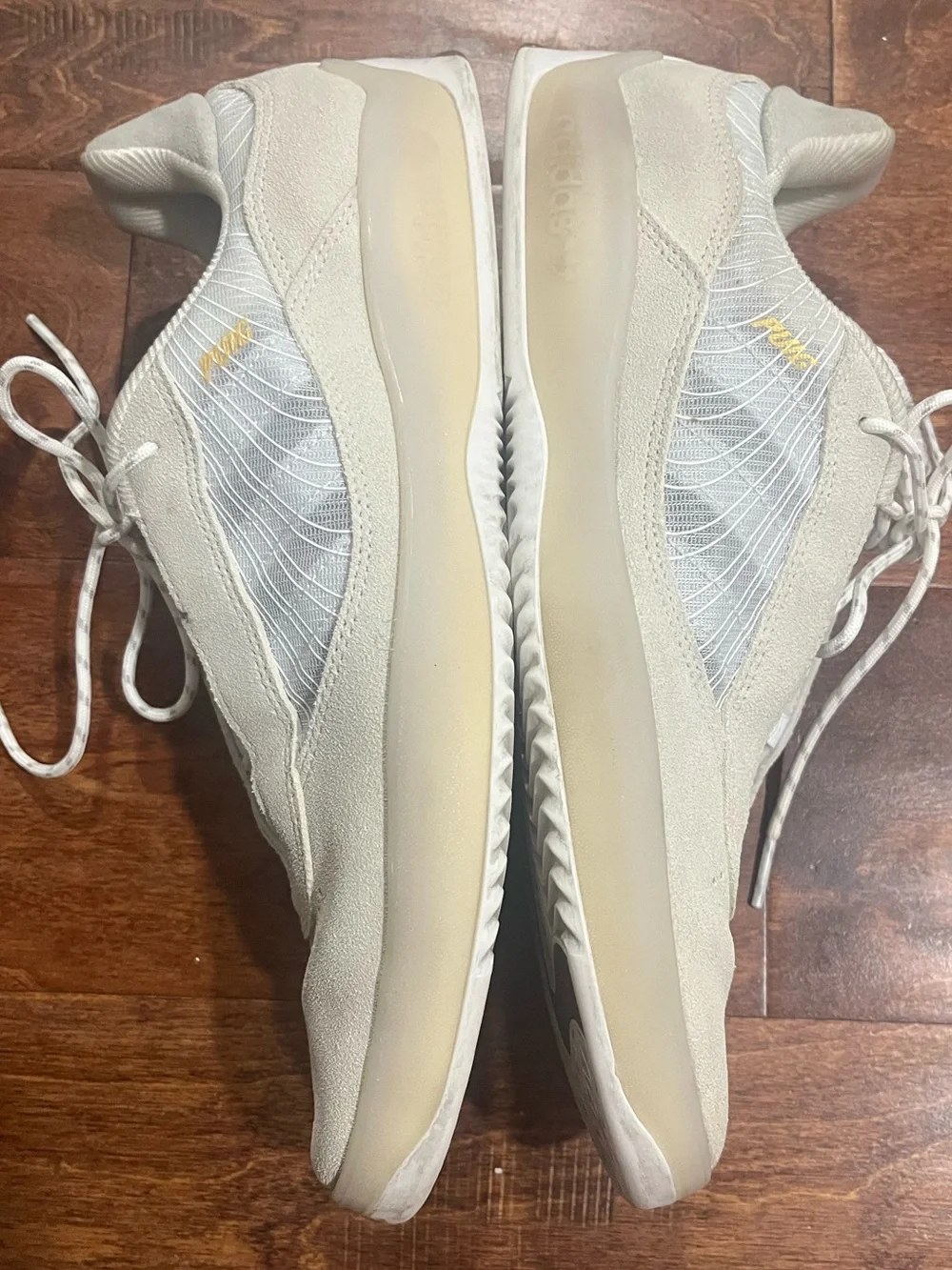 Adidas Puig Crystal White. Mens Size: 10/2